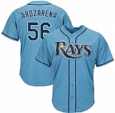 Rays 56 Randy Arozarena Royal Cool Base Jersey,baseball caps,new era cap wholesale,wholesale hats